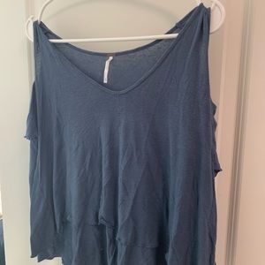 free people cut out shirt